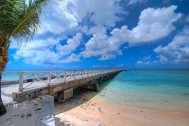 pier on Cocos Isladn